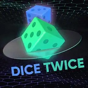 Dice Twice game by Turbo Games – logo hosted on Igobet
