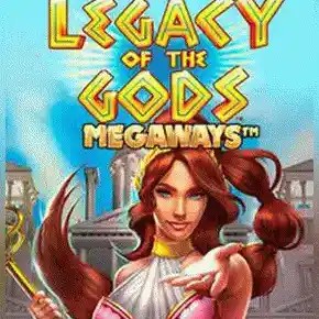 Legacy of Gods Megaways logo by Blueprint Gaming at Igobet